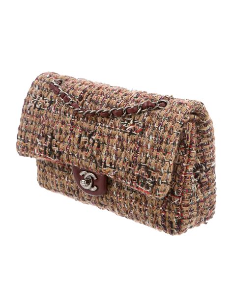 chanel tweeed bag|chanel tweed double flap bag.